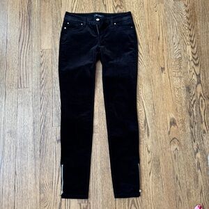 White House Black Market - Black Velvet Pants